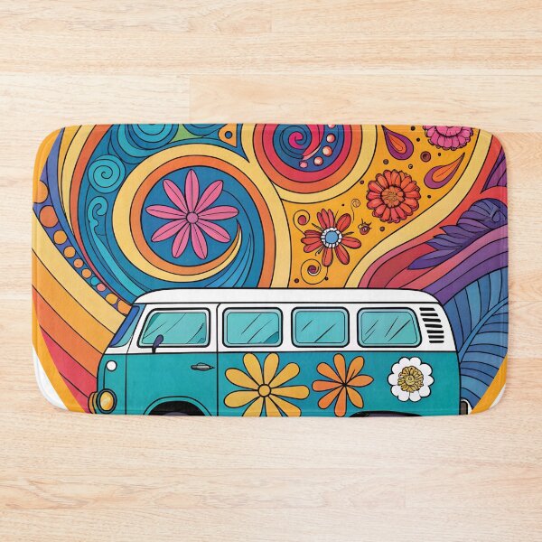 Item preview, Galactic Hippie Van Floating Through Space designed and sold by Fadi Alyaldani.