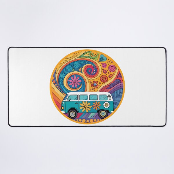 Item preview, Galactic Hippie Van Floating Through Space designed and sold by Fadi Alyaldani.