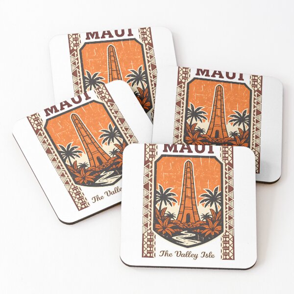 Item preview, Maui Hawaii – The Valley Isle Vintage   #808 designed and sold by NoShirtNoService.
