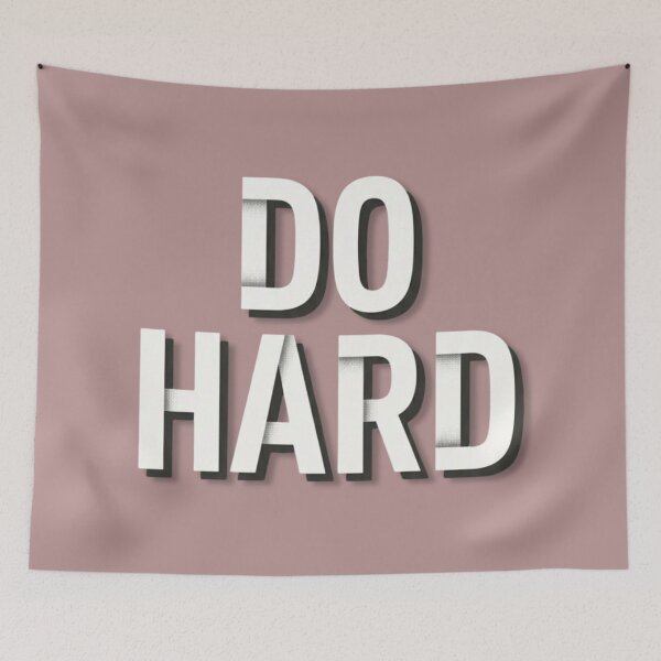 Item preview, ​DO HARD - Stoic Discipline & Motivation Design designed and sold by Williams Anderson.