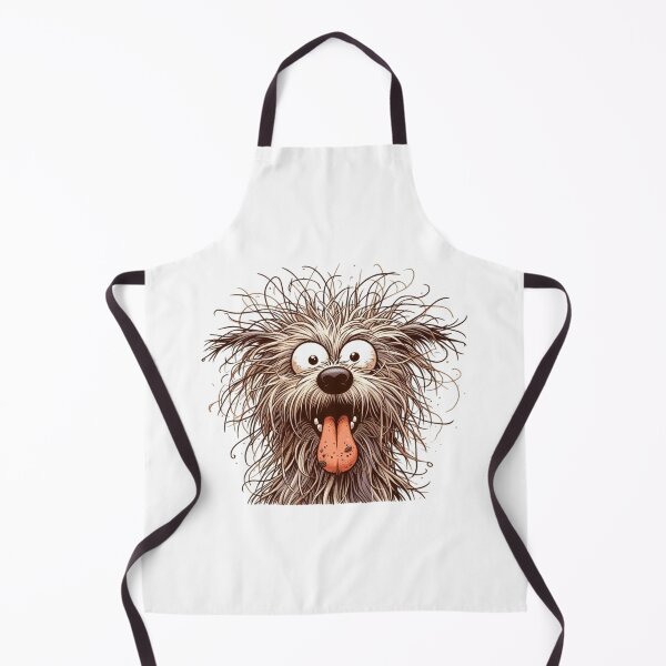 Item preview, Expressive Dog – Funny Messy Pup Illustration designed and sold by PAPIRO SIGLO XXI.