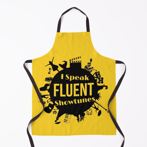 Item preview, I Speak Fluent Showtunes Broadway Edition - Black/Yellow designed and sold by Flit & Co..