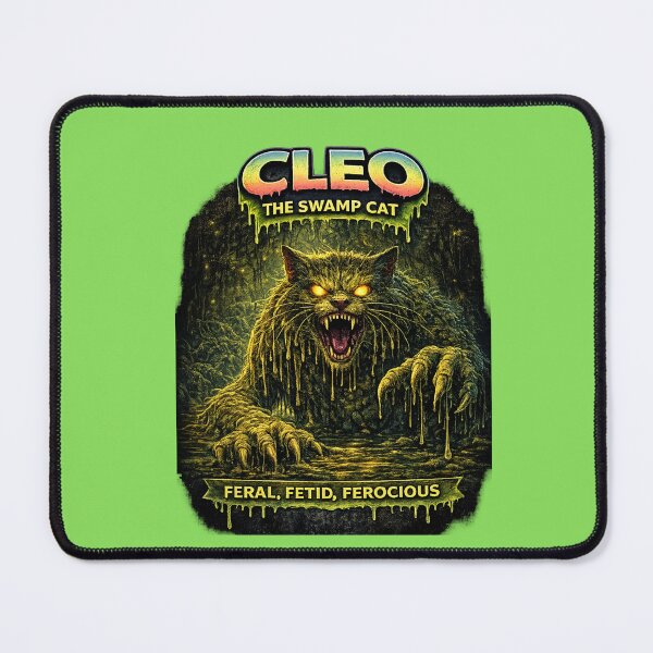 Item preview, Cleo the Swamp Cat – Feral Swamp Horror Creature designed and sold by MACodDesigns.