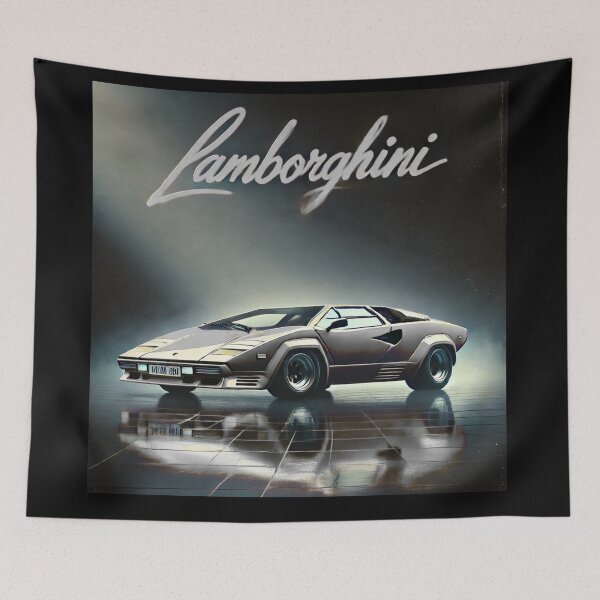 Item preview, retro concept car designed and sold by TEEJAMBOREE.