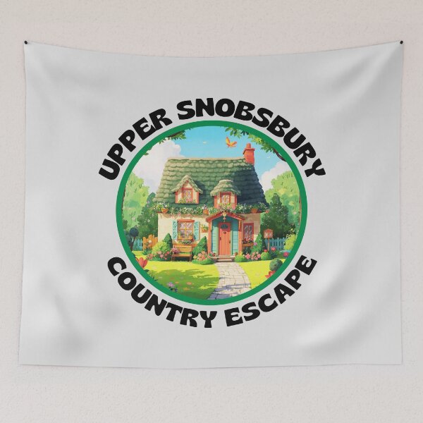 Item preview, Upper Snobsbury - Country Escape. designed and sold by MPC-Mince-Pies.