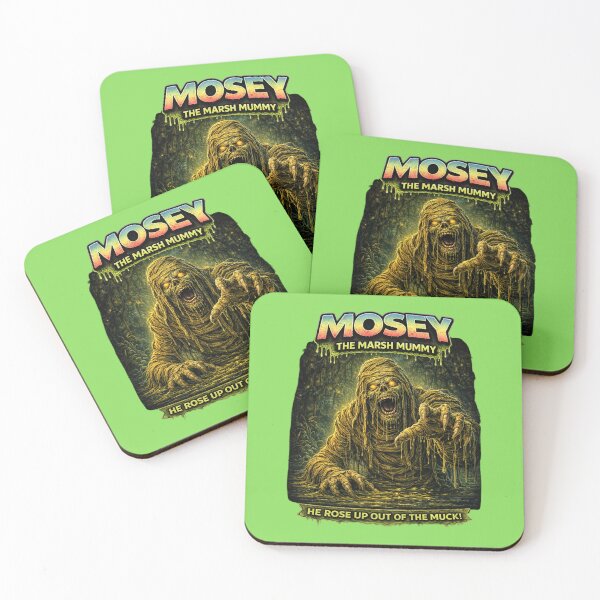 Item preview, Mosey the Marsh Mummy – Swamp Horror Creature Design designed and sold by MACodDesigns.