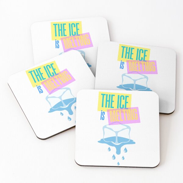 Item preview, The Ice is Melting – Climate & Political Awareness Graphic designed and sold by katyako.