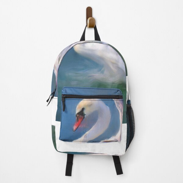Item preview, Swan Dance – Minimalist Digital Painting designed and sold by slikar.