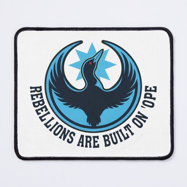 Item preview, Rebellions Are Built On Hope, Minnesota Loon Starbird, Mn Rebal Loon, Rebel Loon Alliance, Feeling Minnesota, designed and sold by Saitokuu7Art.