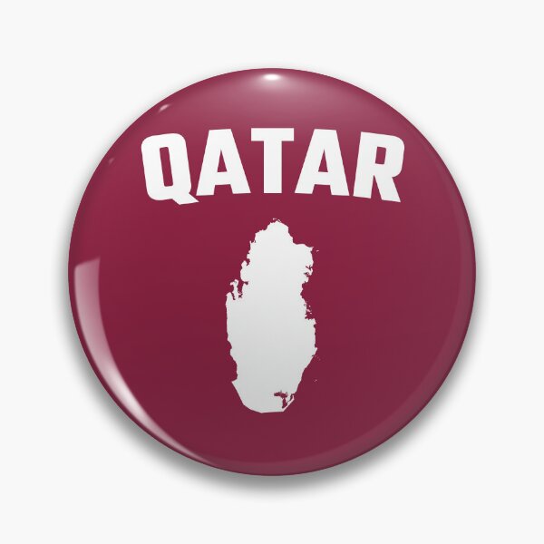 Item preview, Qatar Map Silhouette - Proud Qatari Patriotism Design designed and sold by mashmosh.