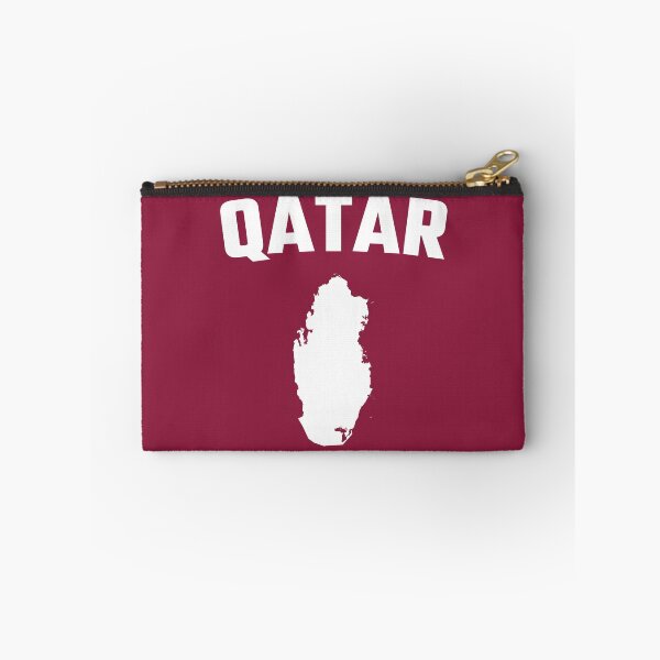 Item preview, Qatar Map Silhouette - Proud Qatari Patriotism Design designed and sold by mashmosh.