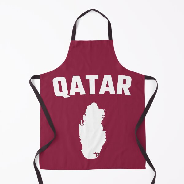 Item preview, Qatar Map Silhouette - Proud Qatari Patriotism Design designed and sold by mashmosh.