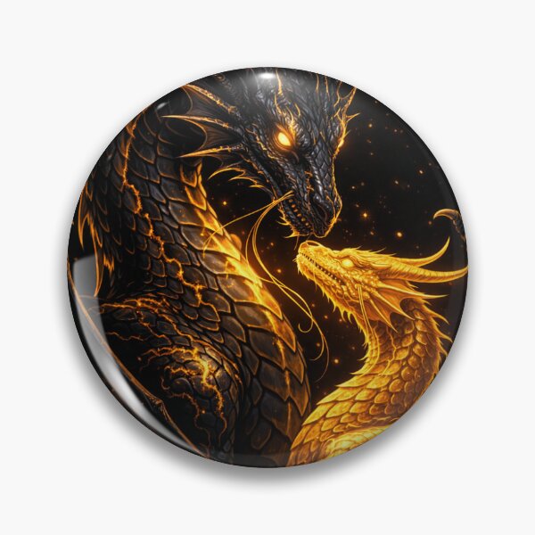 Item preview, Twin Moon Dragons designed and sold by Moonbounddragon.