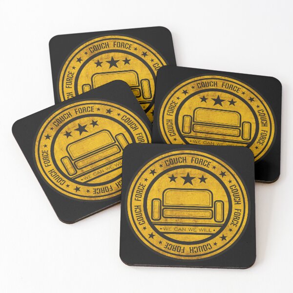 Item preview, Copy of Couch Force (Yellow) designed and sold by helenacooper.