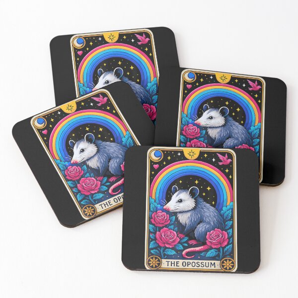 Artikelvorschau, Die Opossum-Tarotkarte, ein Opossum-Geschenk für Mama, Papa und Kinder entworfen und verkauft von Opossum GIFT ★★★★★.