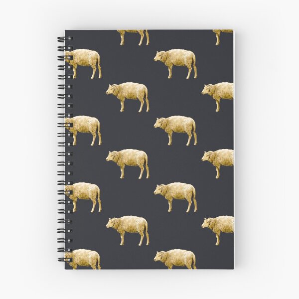 Item preview, Sheep, Woolly Farm Animal, Hand Drawn Art designed and sold by JoyfulWhimsy.