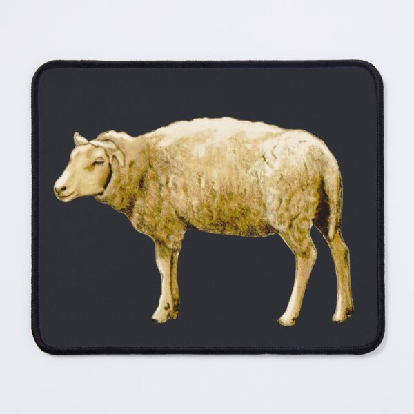 Item preview, Sheep, Woolly Farm Animal, Hand Drawn Art designed and sold by JoyfulWhimsy.
