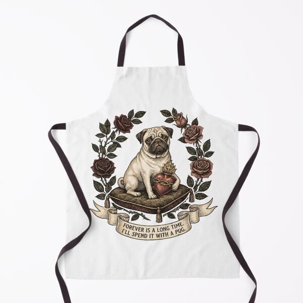 Item preview, Bleeding Heart Pug designed and sold by Christopher Faxon.