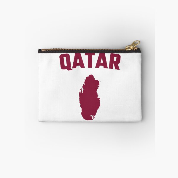 Item preview, Qatar Pride, Minimalist Map Silhouette Design designed and sold by mashmosh.