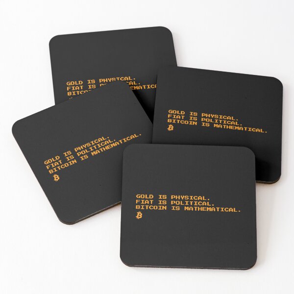 Item preview, Bitcoin is Mathematical - Quote designed and sold by CyberRex.