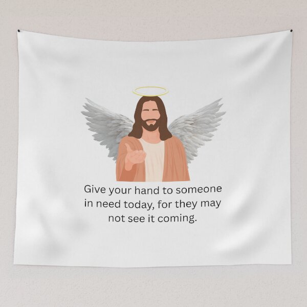 Item preview, Give your hand to someone in need today. designed and sold by Creative Cardinal Studios.