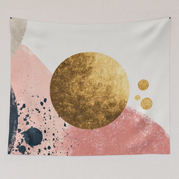 Item preview, Gold circles and shapes designed and sold by anytka.
