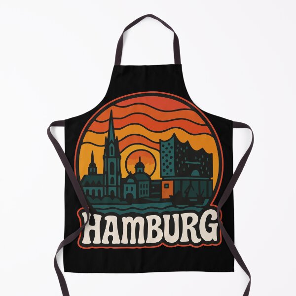 Item preview, Hamburg Germany Trippy Travel designed and sold by TomFrontierArt.