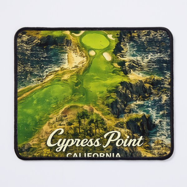 Item preview, Cypress Point Golf Poster designed and sold by KiwiGrizzly.