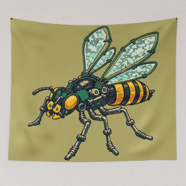 Item preview, The Clockwork Pollinator - Steel & Stinger designed and sold by Jani-art-world.