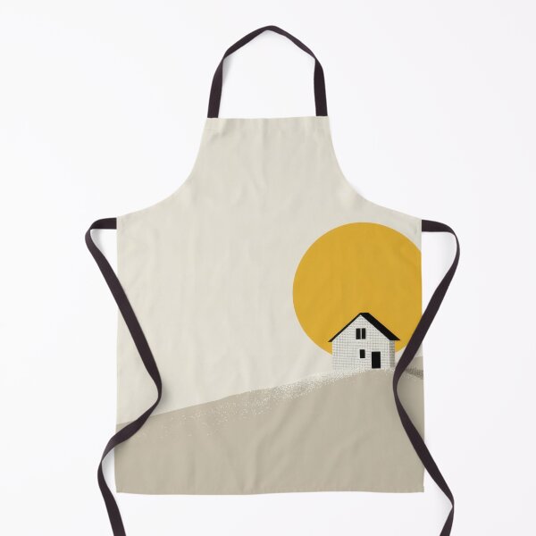 Item preview, Sunset over simple house in hill designed and sold by anytka.