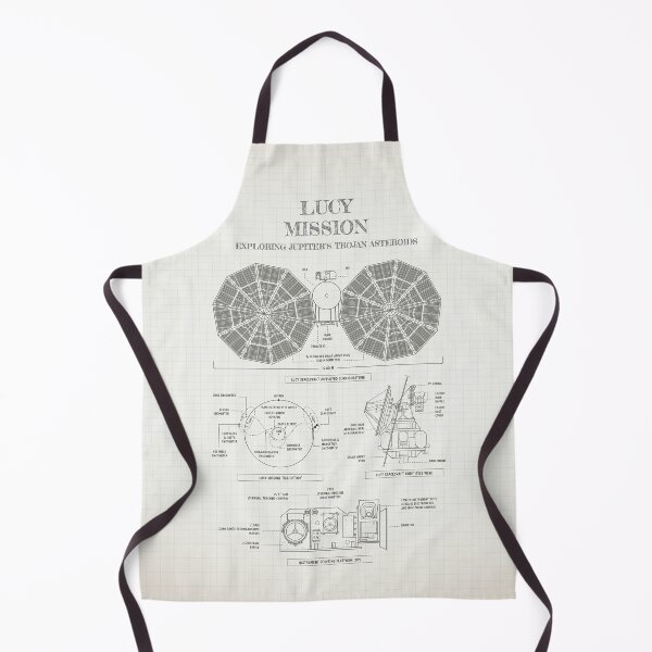 Item preview, LUCY Mission. NASA Space Probe (Light Ivory) designed and sold by BGALAXY.