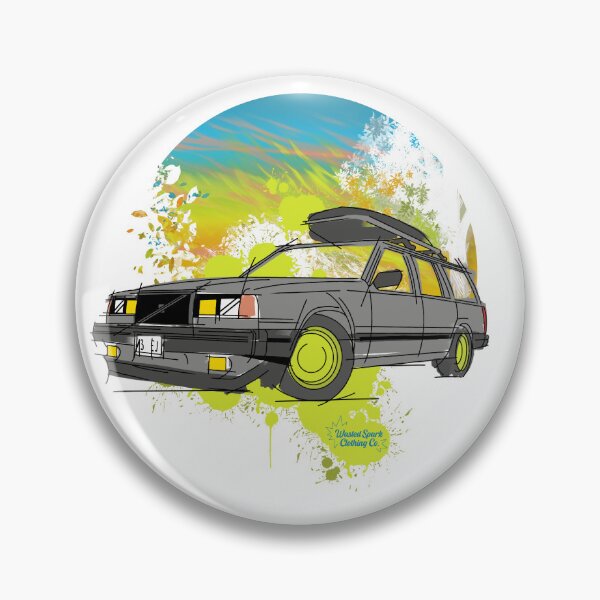 Item preview, Volvo 740 Stateside designed and sold by Wasted Spark Clothing.