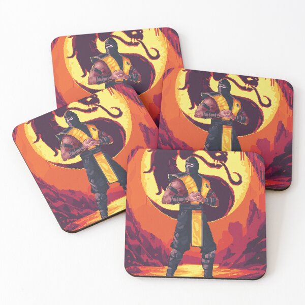 Item preview, Mortal Kombat Pixel Art – Retro Fighting Game Tribute designed and sold by Pixel8Prints.