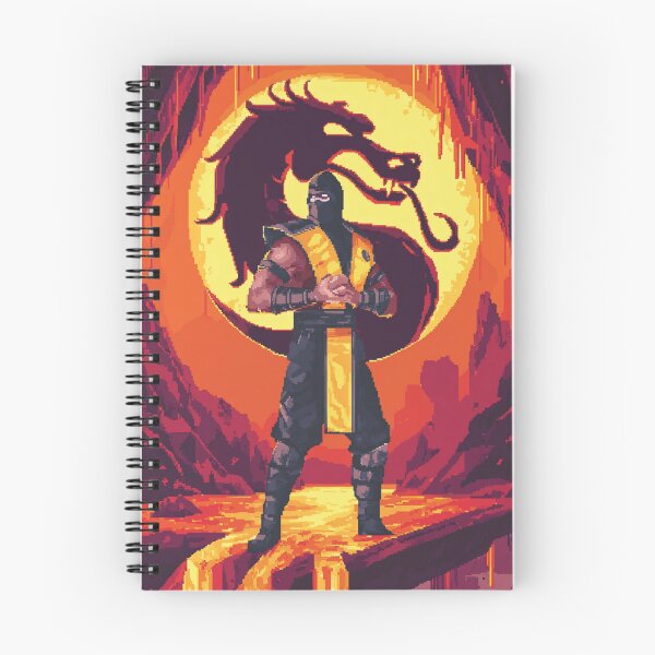 Item preview, Mortal Kombat Pixel Art – Retro Fighting Game Tribute designed and sold by Pixel8Prints.