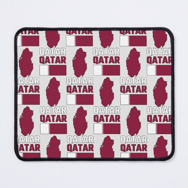 Item preview, Qatar Pride, National Flag & Map Heritage Design designed and sold by mashmosh.