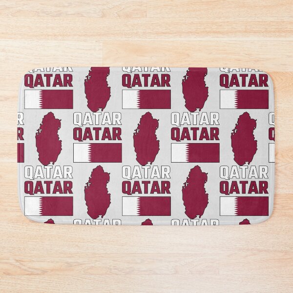 Item preview, Qatar Pride, National Flag & Map Heritage Design designed and sold by mashmosh.