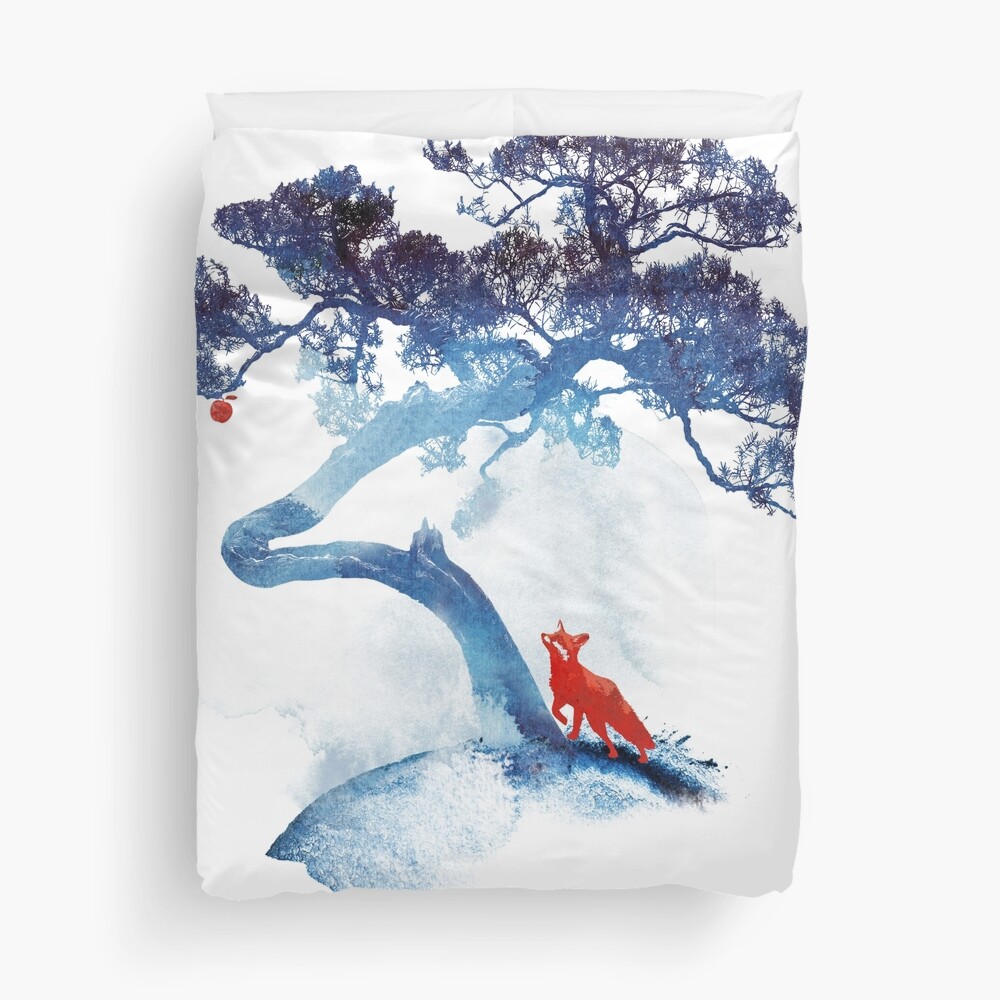 The last apple tree Duvet Cover