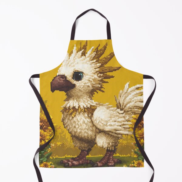 Item preview,  Chocobo Pixel Art – Final Fantasy Retro Tribute designed and sold by Pixel8Prints.