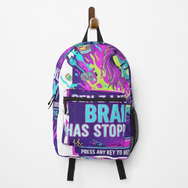 Item preview, Gen Z Office Protocol - Brain.EXE Has Stopped Working - Stay Dead Inside Design designed and sold by PixieArtStudio.