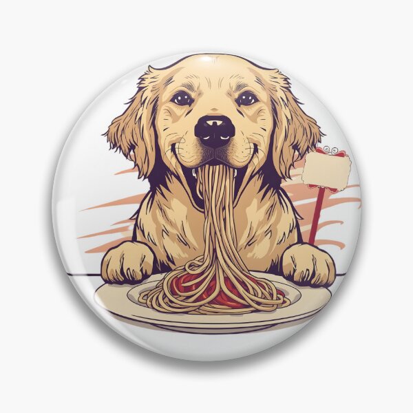 Item preview, More Spaghetti Less Upsetti and blank dog name tag designed and sold by OscarArtistry.