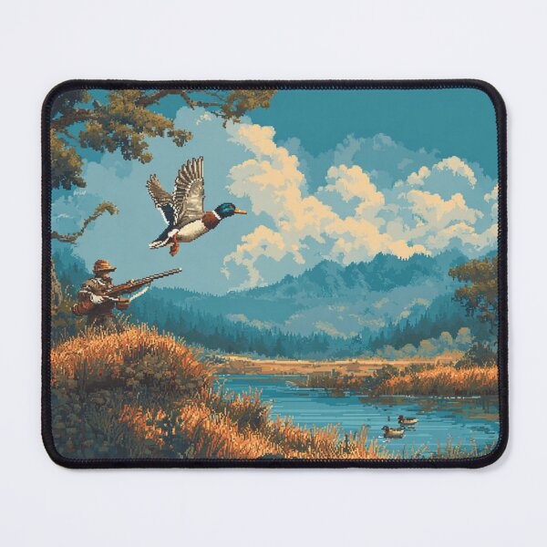 Item preview, Duck Hunt Pixel Art – Retro Arcade Shooter Tribute designed and sold by Pixel8Prints.