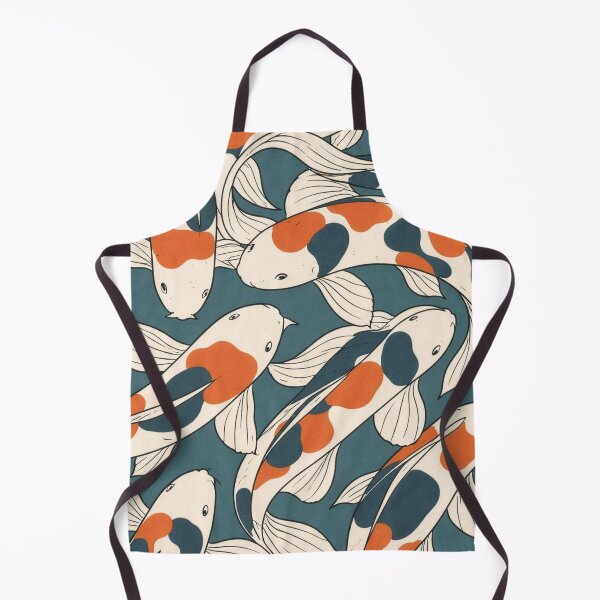 Artikelvorschau, Koi-Karpfen-Tentide Japandi-Design entworfen und verkauft von FortuneAndFrame.