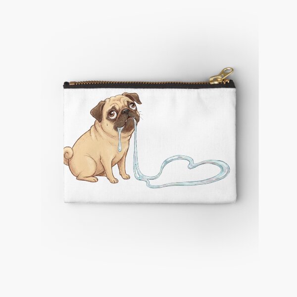 Item preview, Spittle Pug Loves You Heart Slobber designed and sold by Christopher Faxon.