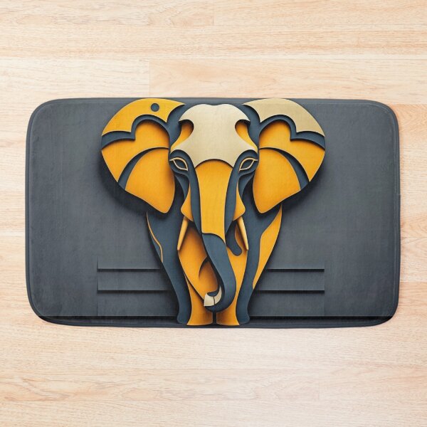 Item preview, Geometric Elephant Art designed and sold by sneidere9dace.