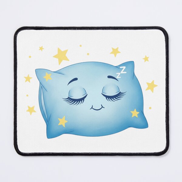 Item preview, Starry Slumber Pillow: Dreamy Blue Sleep Buddy for Cozy Night Lovers designed and sold by StickVerse by Owais.
