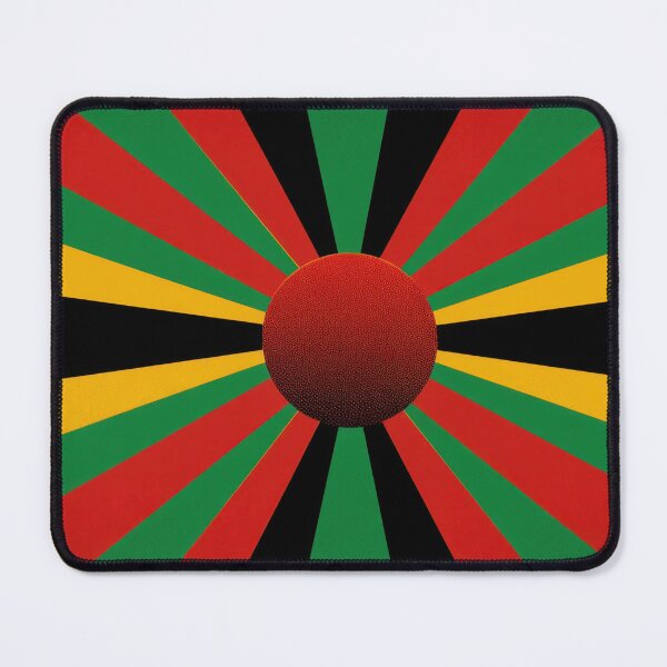 Item preview, Colorful design with radial pattern designed and sold by anytka.