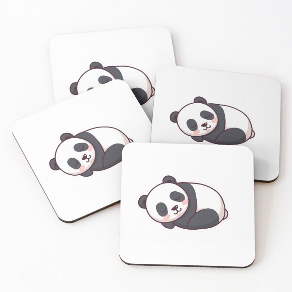 Item preview, Sleeping Panda – Cute Kawaii Panda Aesthetic Illustration designed and sold by snaperos.