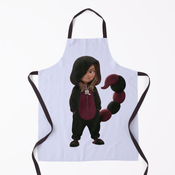 Item preview, Sassy Scorpio Zodiac Girl in Black Scorpion Onesie designed and sold by PixMoody.