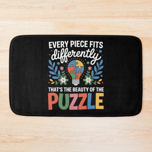 Item preview, Every Piece Fits Differently Autistic Pride Inclusion designed and sold by comptorasunfia.