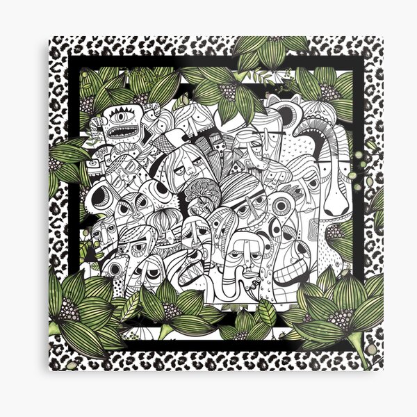 Plant me Metal Print